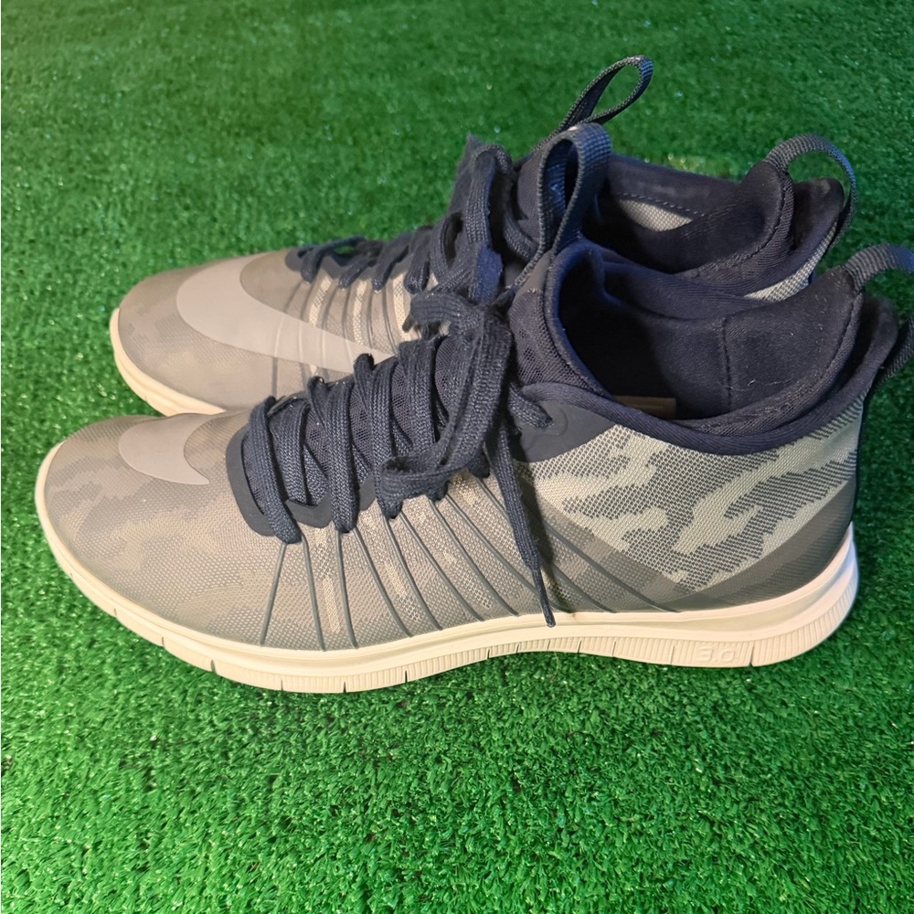 Nike FC Free Hypervenom Cool Grey/Obsidian Blue Camo Men’s Size 8 Streetwear